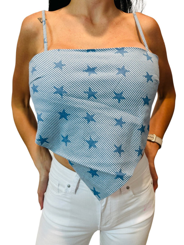 Back Tie Style Crop Top - Zucchero Essentials
