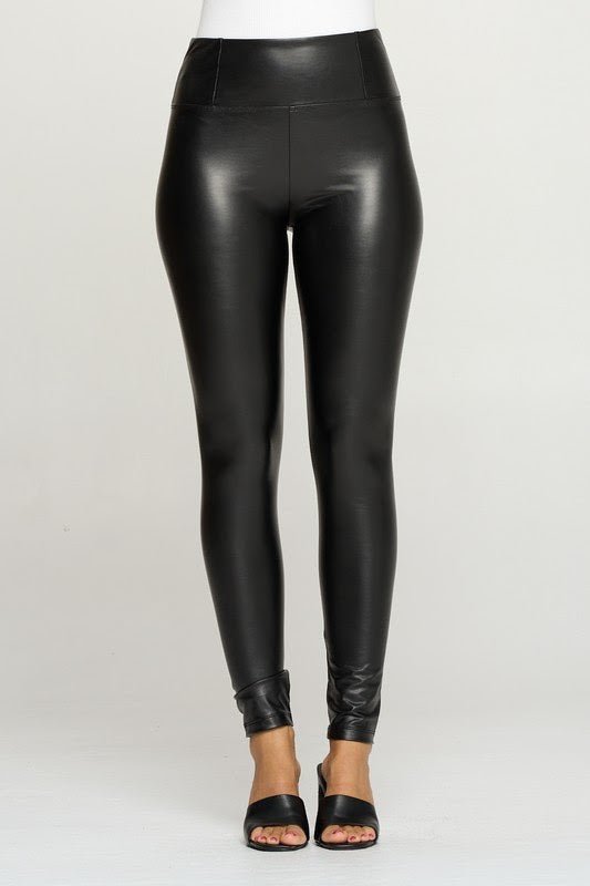 Pants Black Vinyl 2 - zuccheroallamoda